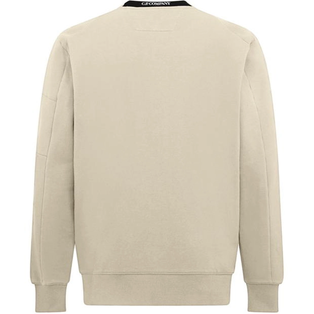 CP Company Heavyweight Lens Sweatshirt - Beige